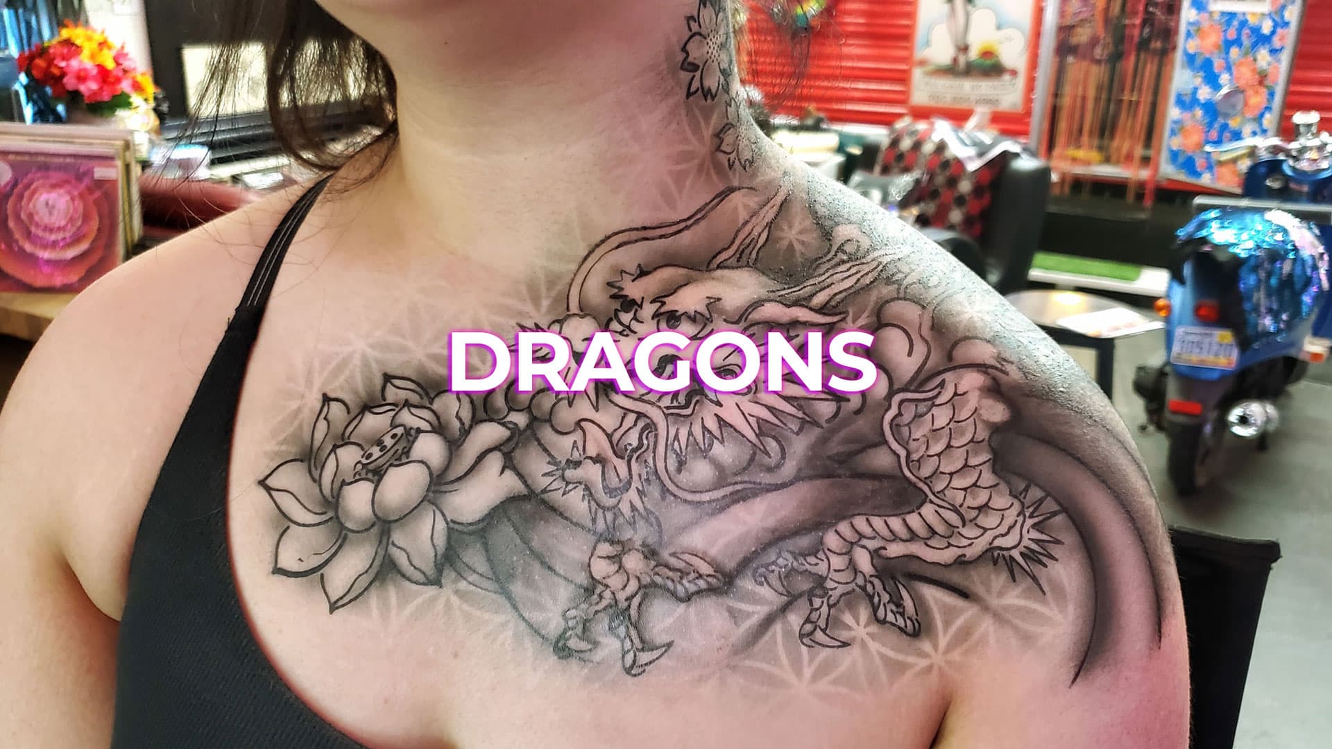 dragon album cover TITLE 1