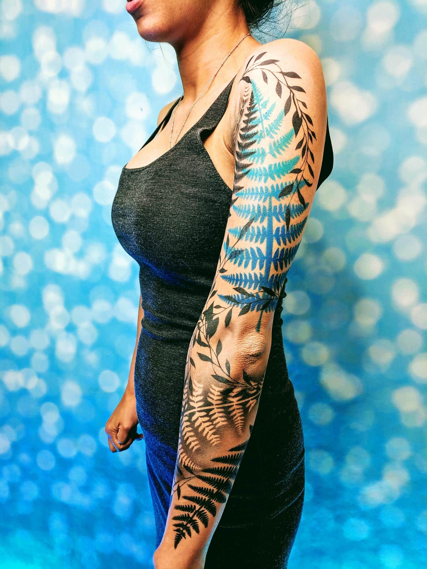 Shane  Floral Half Sleeve  The Ink Shop Tattoos