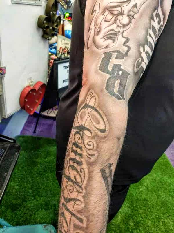 Cholo Gangster Tattoo Set | Realistic Temporary Tattoos – TattooIcon