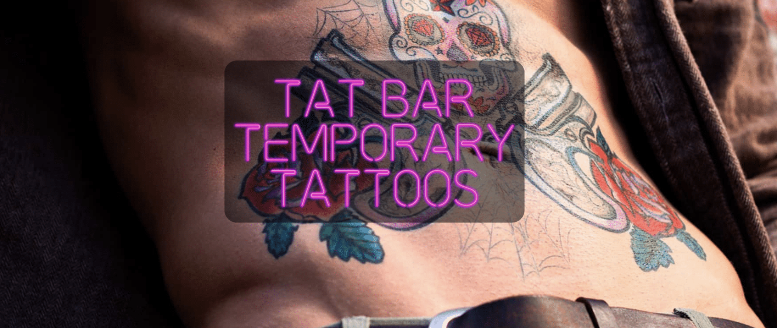 Temporary Tattoos at the Tat Bar Las Vegas